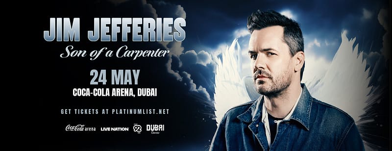 Jim Jefferies Live at Coca-Cola Arena in Dubai 2025 - Comedy Events - Image 3