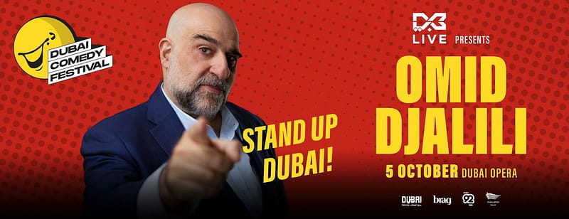 DXB Live presents Omid Djalili at Dubai Opera - Dubai Comedy Festival - Image 3