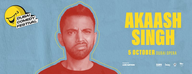 Live Nation Middle East presents Akaash Singh at Dubai Opera - Comedy Events - Image 3