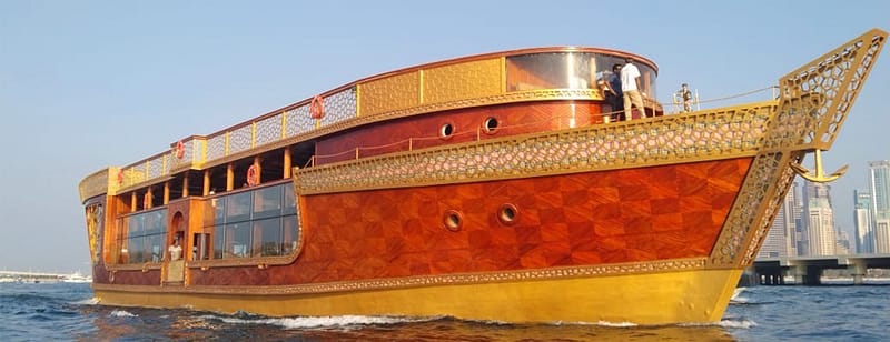 Ocean Empress Dhow Dinner Cruise +  Free Al Shindagha Museum Tickets - Boat Tours and Cruises - Image 3