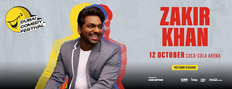 Zakir Khan Live at Coca-Cola Arena in Dubai - Shows and Theatrical Plays - Image 3