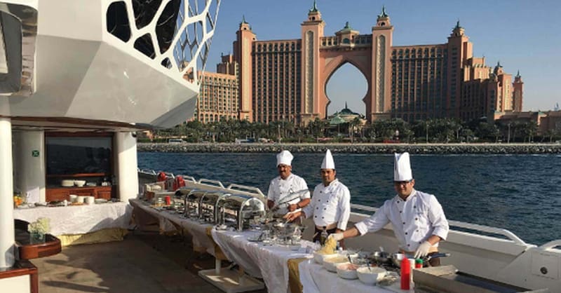3-Hour Megayacht 5* Dinner + Drinks: Child (Aed 199), Adult (Aed 249) Dubai - Image 11
