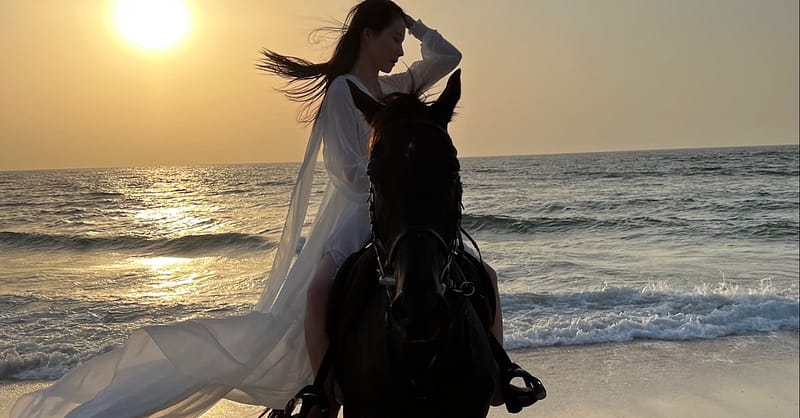 Pony Ride, Desert Hack, Desert Tail Ride At Jsr Stables Dubai - Image 3