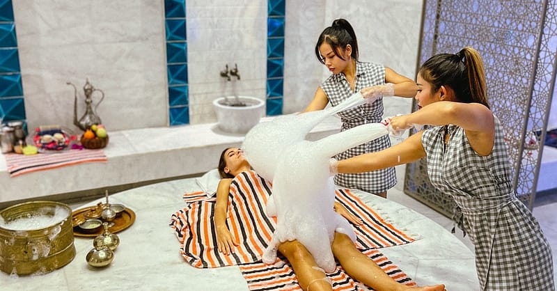 50-Minute ""Traditional Turkish Hammam"" (Foam Spa Treatment & Scrub) Dubai - Image 12
