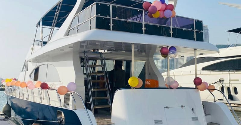 Embark On A Luxury Dubai Marina Yacht Cruise At Media Waves Yachts! Dubai - Image 5