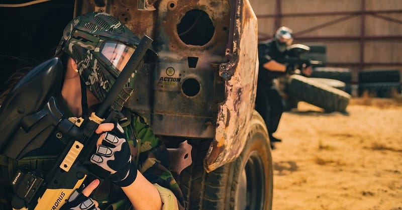 90-Min Paintball Experience With 100 Or 200 Paintballs With Gear Dubai
