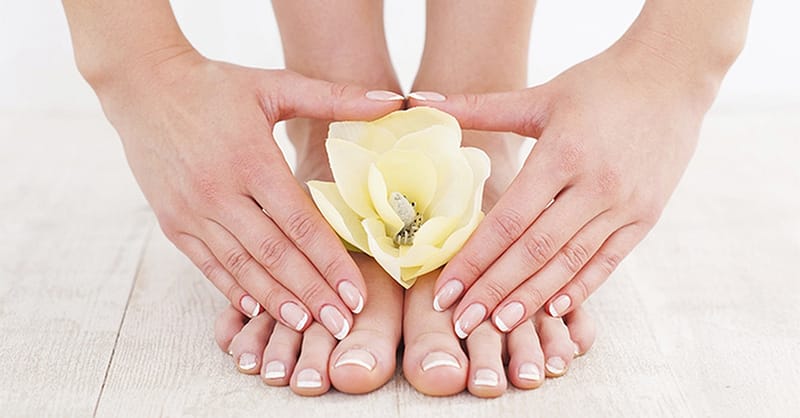 Classic Or Gelish Manipedi W/ Hand And Foot Paraffin Treatment & More Dubai