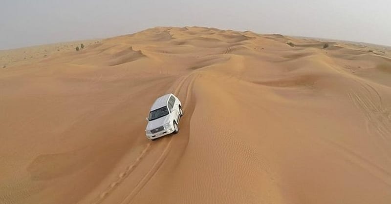 Desert Safari + 30 Minutes Quad Bike With 4x4 Home Pickup Dubai