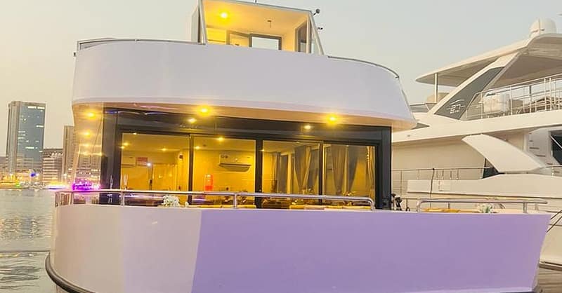 Dine, Dance, And Delight: Dubai Canal Dinner Dhow Cruise Dubai - Image 17