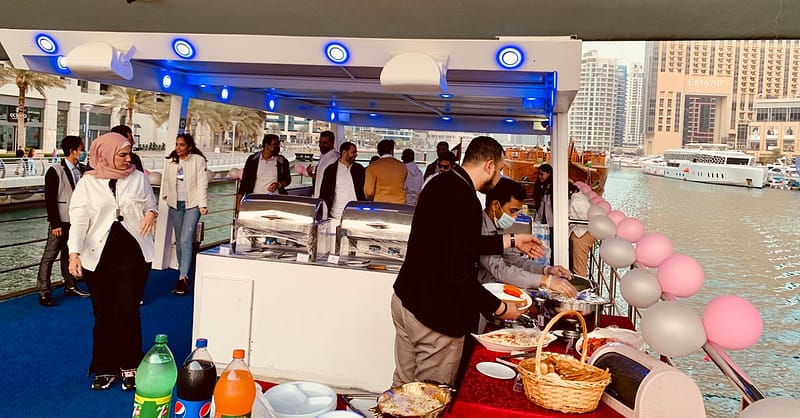 Embark On Dubais Starlit Marina Sunset/Diner Cruise For 4 People Dubai - Image 14