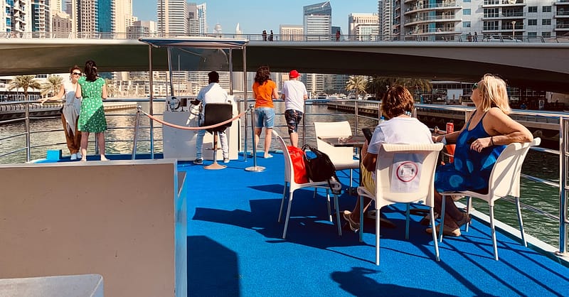 Embark On Dubais Starlit Marina Sunset/Diner Cruise For 4 People Dubai - Image 9