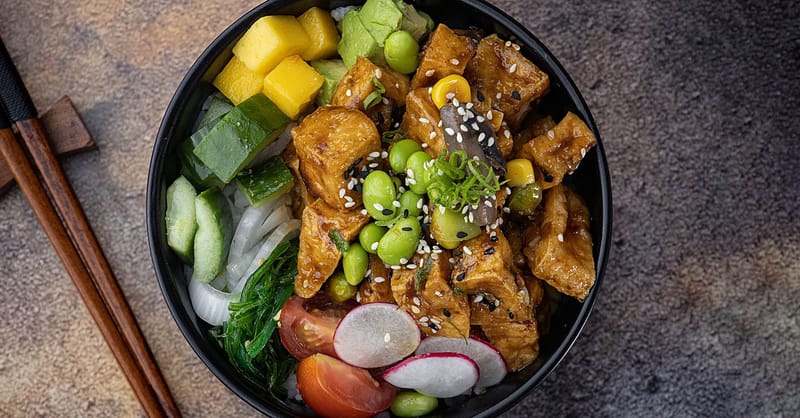 For 1,2 Or 4: Choice Of Poke Bowl 24oz W/ Classic Ice Tea Abu Dhabi - Image 11