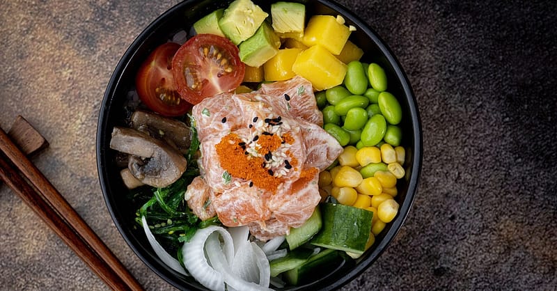 For 1,2 Or 4: Choice Of Poke Bowl 24oz W/ Classic Ice Tea Abu Dhabi - Image 4