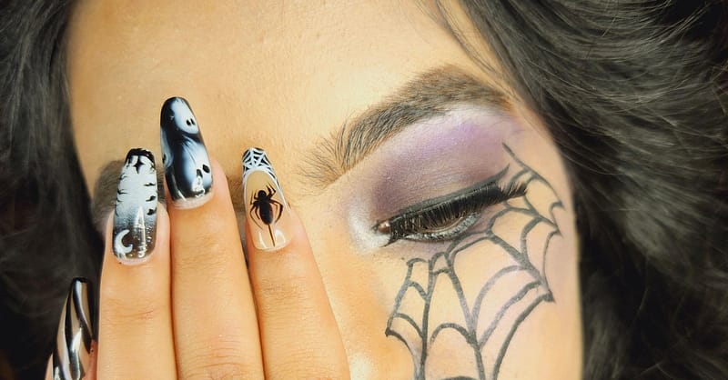 Full Acrylic Or Hard Gel Nail Extension With Normal Or Gelish Polish Dubai - Image 7