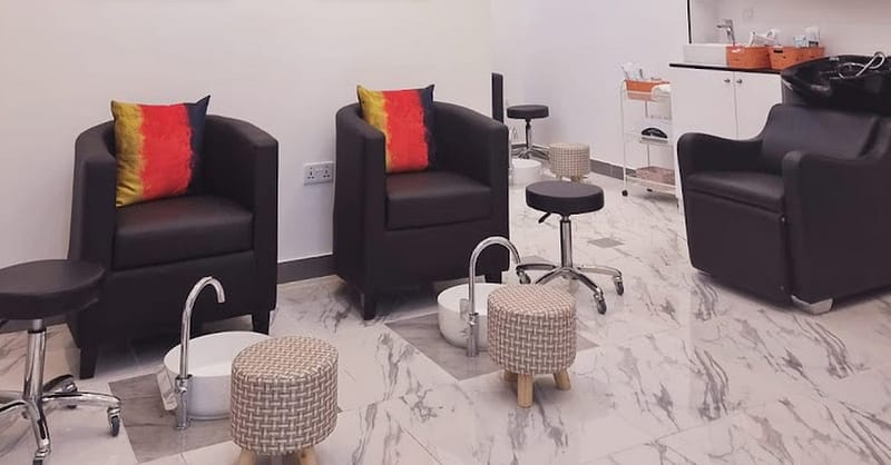 Hair Color, Highlights With Wash And Blow-Dry At Ombre Salon - Arjan Dubai - Image 2