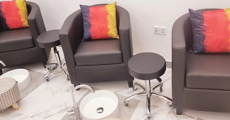 Hair Color, Highlights With Wash And Blow-Dry At Ombre Salon - Arjan Dubai - Image 4