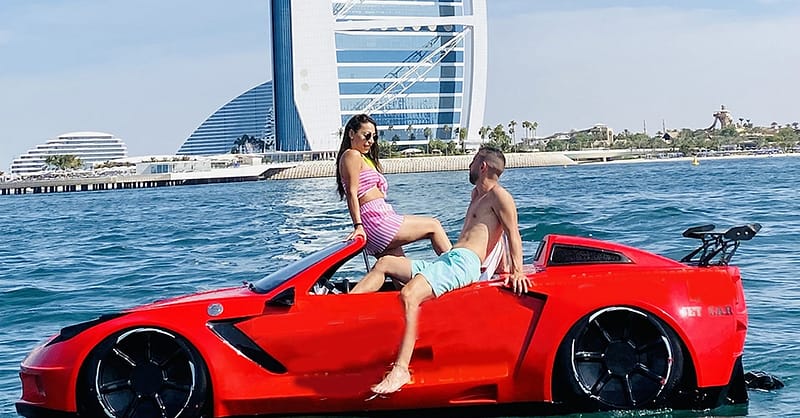 Jet Car Drive Experience At Friends Aqua Water Sports Dubai - Image 3