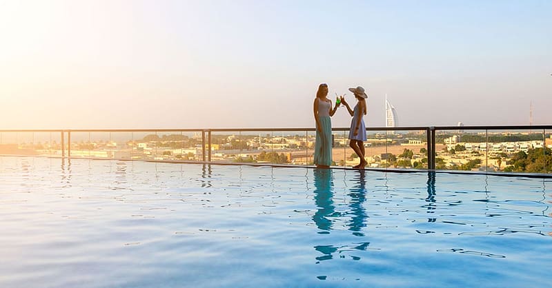 Pool And Fitness Facilities Access At Pool Bar At 4* Two Seasons Hotel Dubai - Image 4