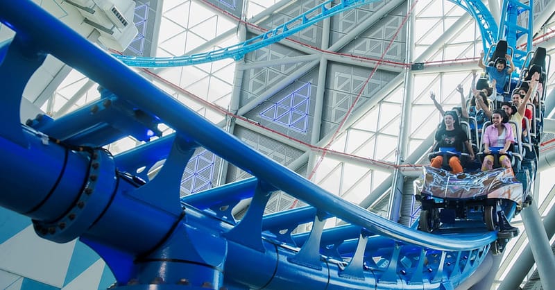 Ride The Rush: Double Ride At Storm Coasters Guinness Glory Dubai - Image 2