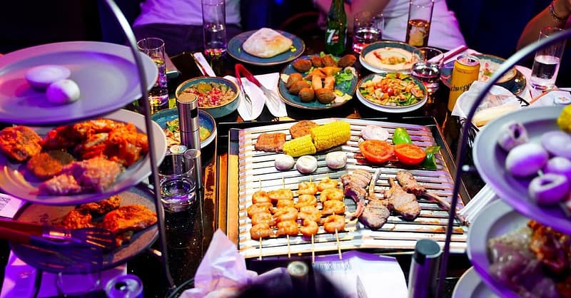 Savor Charcoal Bbq With Soft Drinks For A Child Or Up To Four Adults Dubai