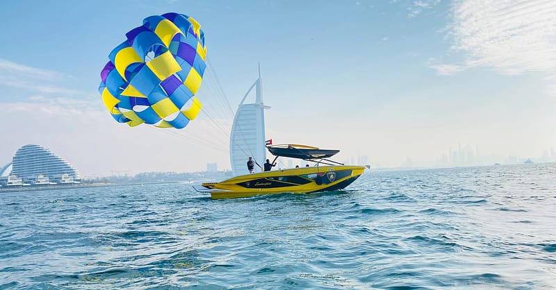 Soar Above Dubais Coastline With 30-Minute Parasailing For One Or Two Dubai - Image 11
