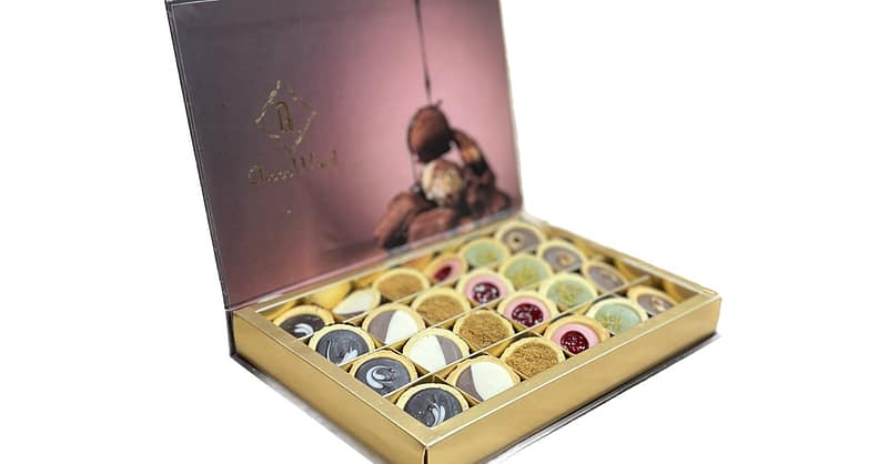 Standard Box Of Nuts Or Arabic Sweets At Al Dar Roastery Dubai - Image 2