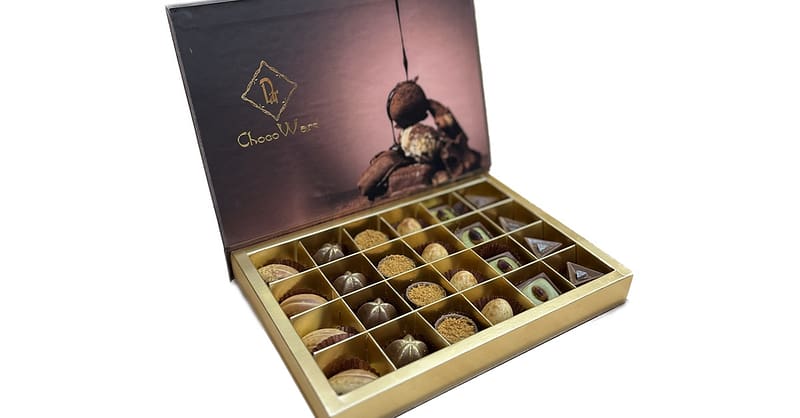 Standard Box Of Nuts Or Arabic Sweets At Al Dar Roastery Dubai - Image 3
