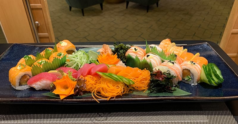Sushi And Sashimi At Cafe Sushi At 4* Two Seasons Hotel Dubai - Image 4