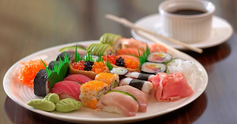 Sushi And Sashimi At Cafe Sushi At 4* Two Seasons Hotel Dubai - Image 6