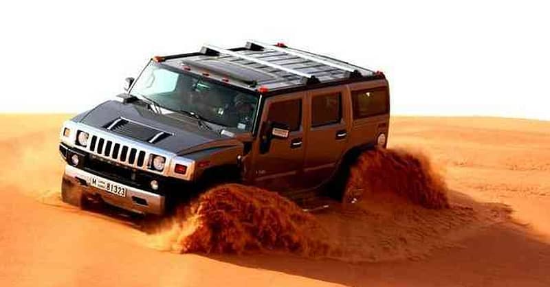 Dive Into Hummer Desert Safari For Child