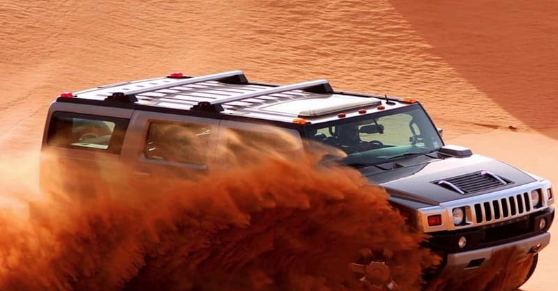 Vip Hummer Safari Experience Dubai