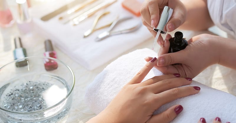 Get Classic Or Gelish Manicure & Pedicure W/W/O Hair Wash & Blow-Dry Sharjah & N. Emirates