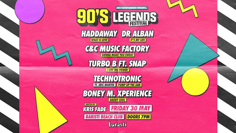 90's Legends Festival at Barasti in Dubai - Nightlife - Image 2