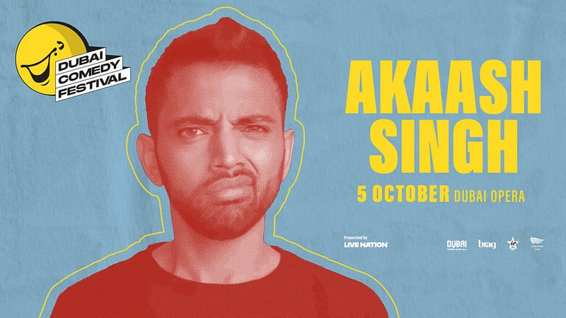 Live Nation Middle East presents Akaash Singh at Dubai Opera - Comedy Events - Image 2