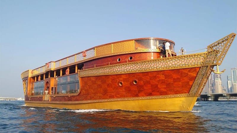 Ocean Empress Dhow Dinner Cruise +  Free Al Shindagha Museum Tickets - Boat Tours and Cruises - Image 2
