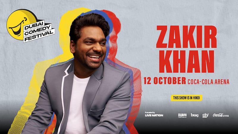 Zakir Khan Live at Coca-Cola Arena in Dubai - Shows and Theatrical Plays - Image 2
